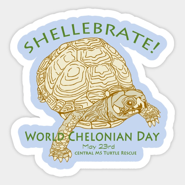 Happy World Turtle Day - World Chelonian Day! Sticker by CMTR Store